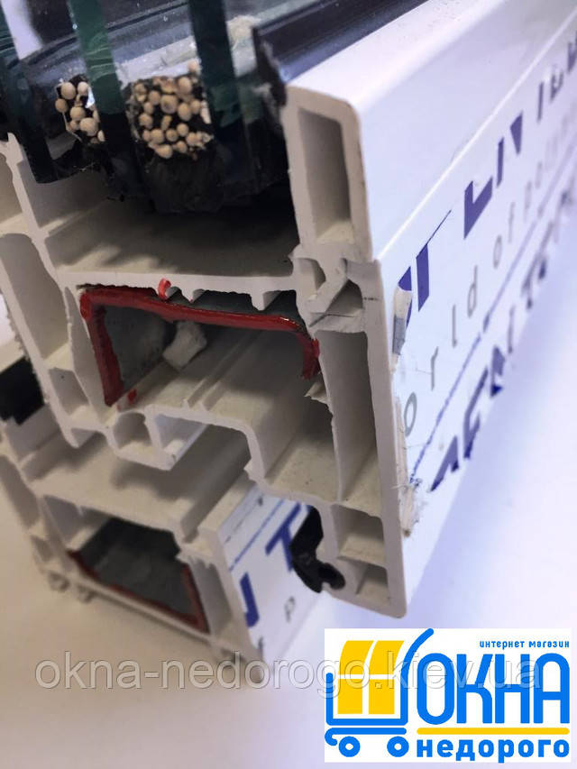 Чотирьохкамерні вікна Openteck De-Lux 60 - компанія Чотирьохкамерні вікна Openteck De-Lux 60