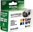 Картридж Colorway CANON CLI-520 Black With Chip (CW-CLI-520B)