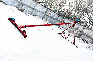 Шнековый погрузчик ø 219*6000*380В с подборщиком 2 000 мм., фото 2