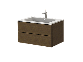 Тумба навісна RIMINI Rm-80 з умивальником Marlen 80 Botticelli Ювента