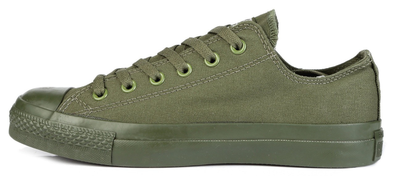 Кеди в стилі Converse ALL STAR (конверси) Зелені в коробці