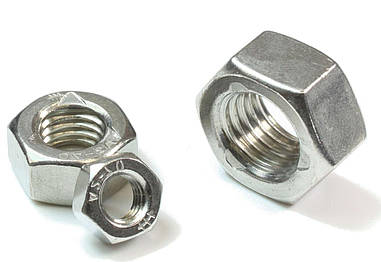 Гайка нержавіюча М2,5 DIN 934 (ГОСТ 5915-70 ГОСТ 5927-70) сталь А2 і А4