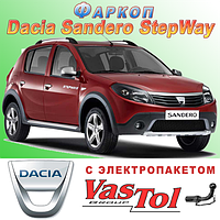 Фаркоп (причіпний) на Dacia Sandero Stepway (Дачія Сандеро Степвей)