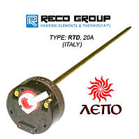 Термостат терморегулятор RECO RTD Т-105 20 А для бойлера водонагрівача, з ручкою