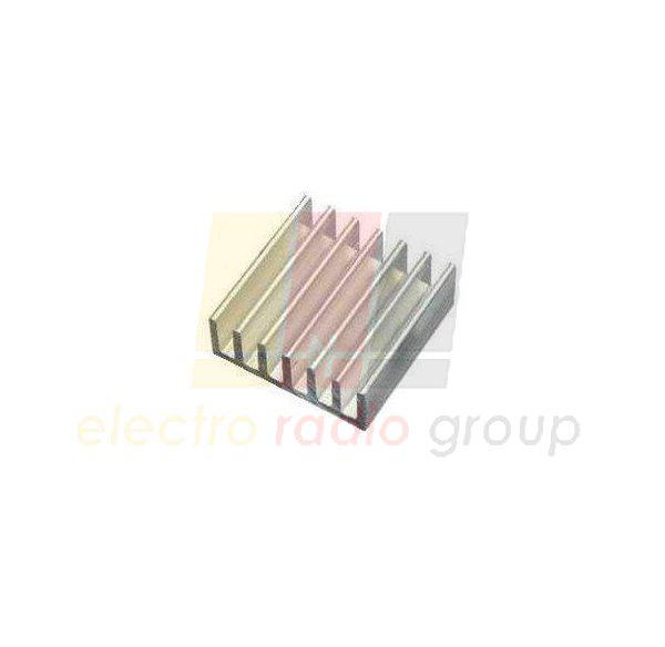 Радіатор алюм. 14х14х4мм Cooltex для чіпів IC, VGA, RAM, LED і т. п.