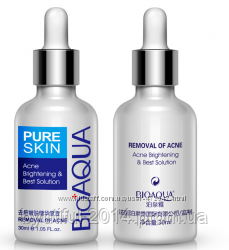 Сыворотка против акне и воспалений Pure Skin BioAqua Anti-Acne. 30 мл - фото 1 - id-p679317417