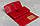 Гаманець зі шкіри пітона червоно-жовтогарячий кораловий ( snw25), фото 3