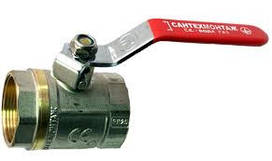 Кран кульовий латунний SLMF 1 1/4" ВВ