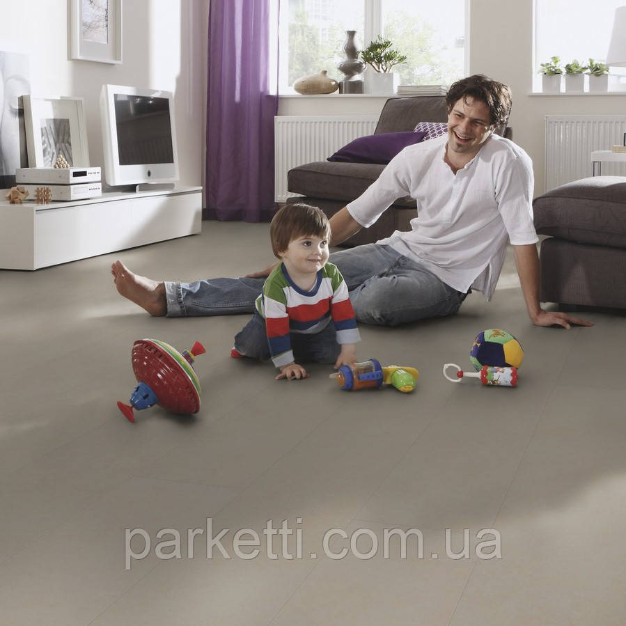 Meister 7302 Сірий цемент Puro LID300S натуральний лінолеум, фото 1