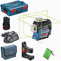 Линейный лазерный нивелир Bosch GLL 3-80 CG Professional