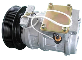 Компресор кондиціонера JOHN DEERE Денсо10РА17С — шків 146 мм полікліновий 8-PV 12 В