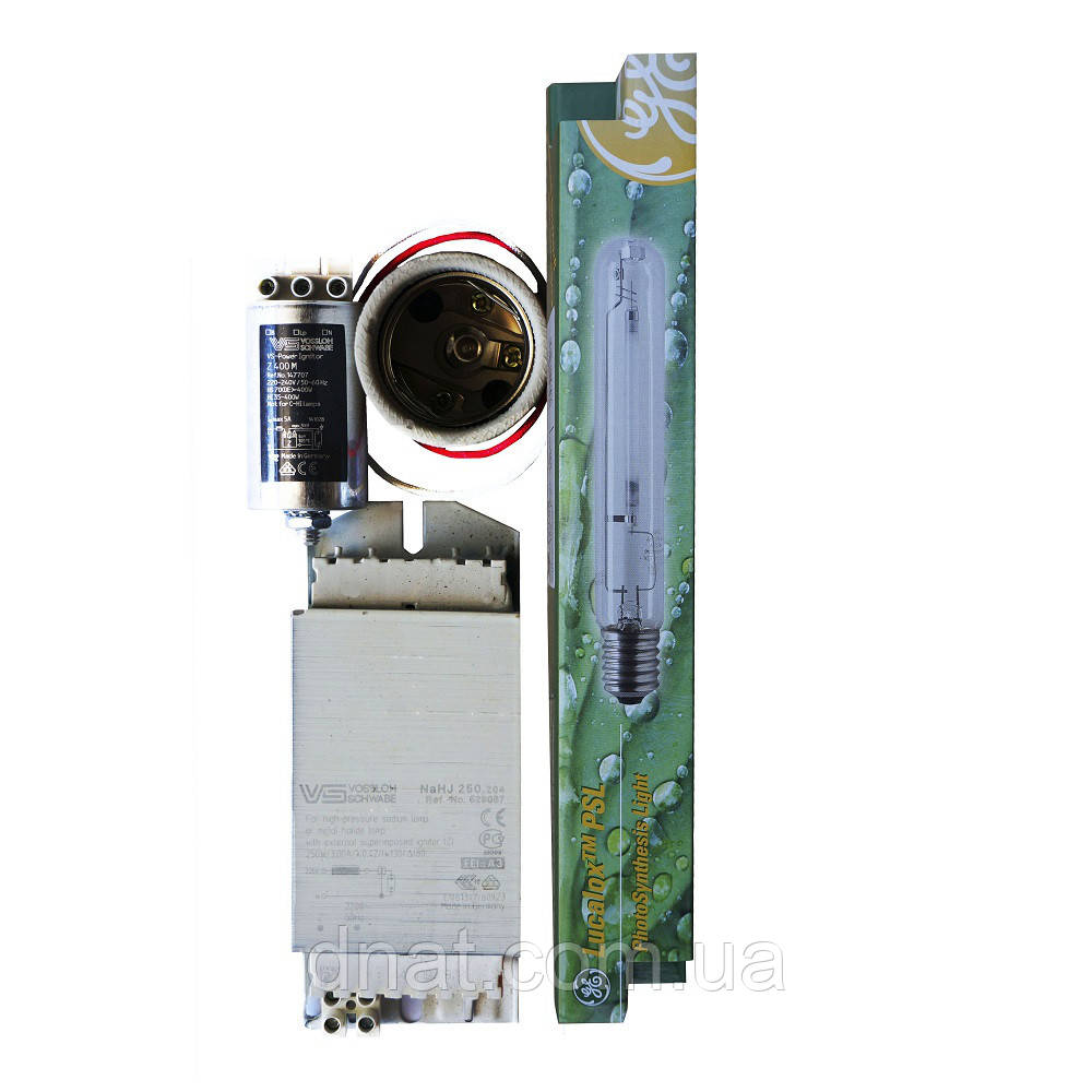 Комплект для рослин Vossloh Schwabe 250W + лампа Osram Plantastar 250W фітолампа, фото 1