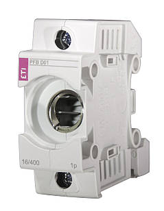 Тримач запобіжника PFB D01 1p (16А, E14)