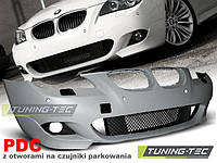 Передний бампер тюнинг обвес BMW E60 E61 стиль M Sport Paket ( 03 - 07 ) PDC