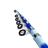 Вудлище телескопічне Akela telescopic 3м, фото 3