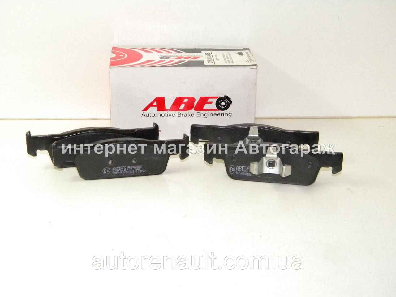 Передні гальмівні колодки на Рено Логан II 2012-> ABE (Польща) C1R046ABE