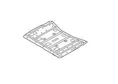 Захист батареї передня Nissan Leaf AZE0 (13-17) 748N2-3NF0A