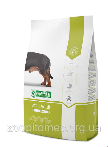 Корм nature's Protection (Натур Протекшн) Mini Adult для дорослих собак малих порід, 7,5 кг