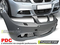 Передний бампер тюнинг обвес BMW E90 E91 рестайл стиль M Sport Paket