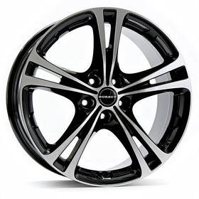 Диски Borbet XL Black Polished параметры 7.5J x 17'' 5 x 108 ET 40