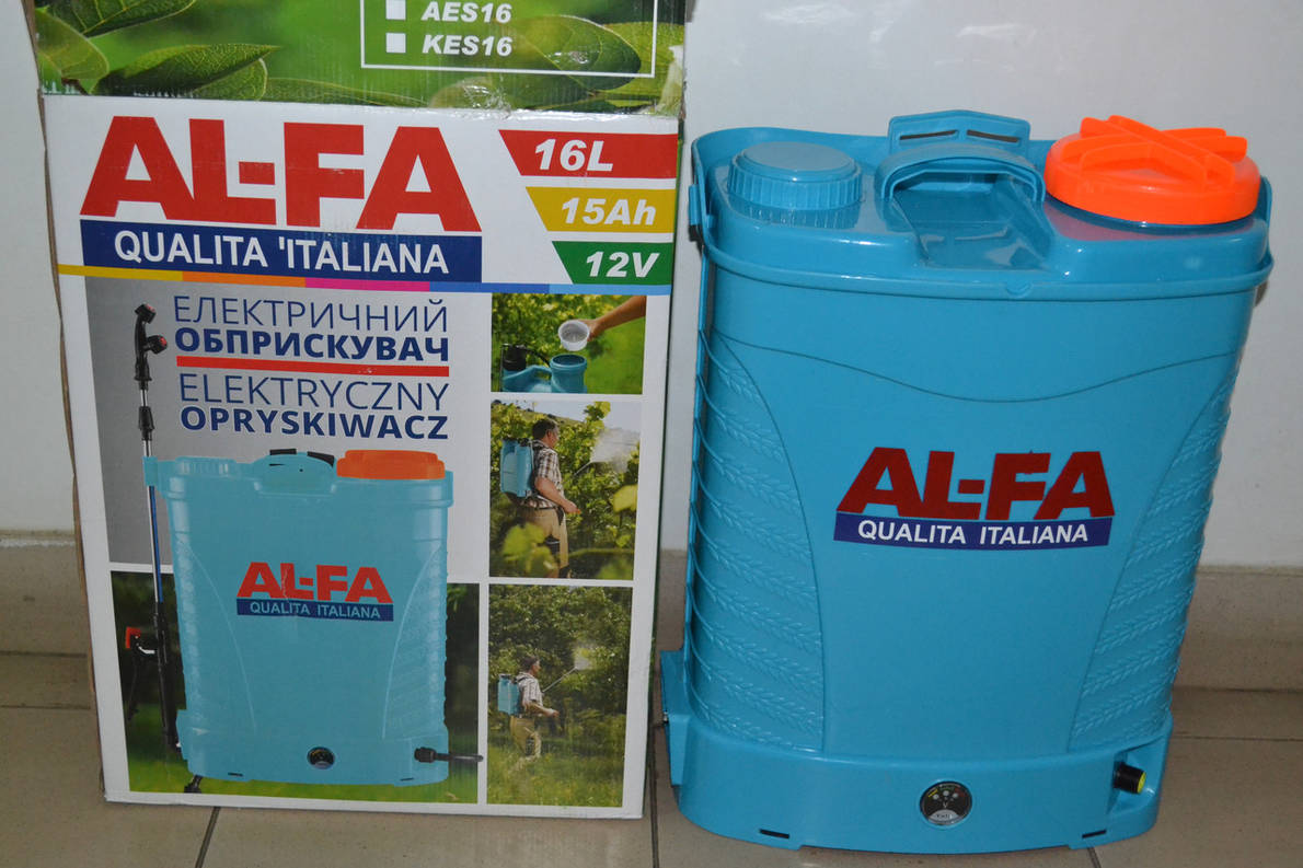Обприскувач акумуляторний AL-FA PROFi 16л. 15 А/рік, фото 1
