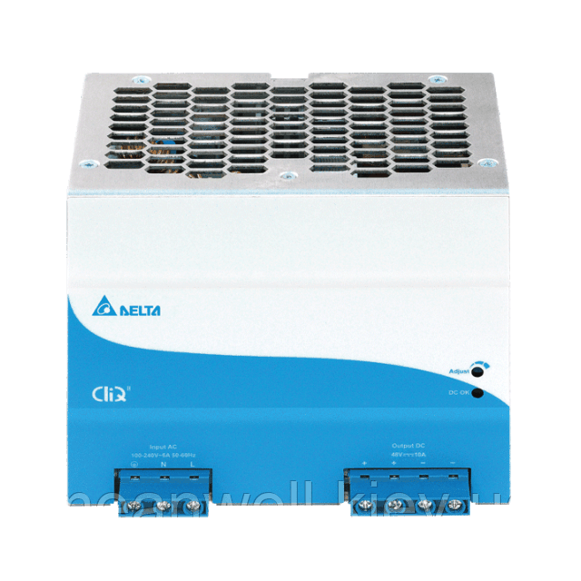 DRP024V480W1BN Блок живлення на Din-рейку Delta Electronics 24В, 20A, фото 1