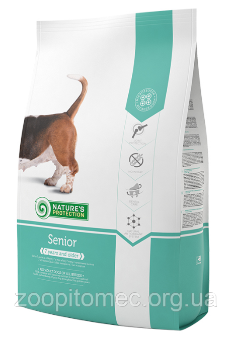 Корм nature's Protection (Натур Протекшн) Senior для літніх собак всіх порід, 12 кг