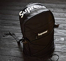 Рюкзак унісекс Supreme Backpack (чорний)