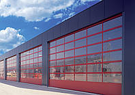 Промышленные ворота Alutech с калиткой 4250х3085 мм