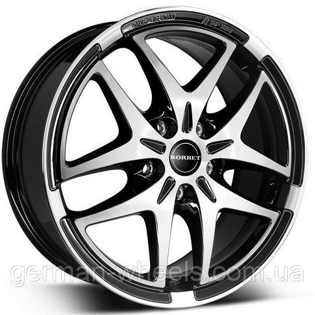 Диски Borbet XB Black Polished параметры 7J x 17'' 5 x 112 ET 54
