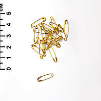 Шпильки англійська 20 мм 1/10 золотиста (56202.001)