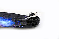 Триколісний самокат Scooter з світяться колеса для дітей і підлітків весна-літо, фото 5