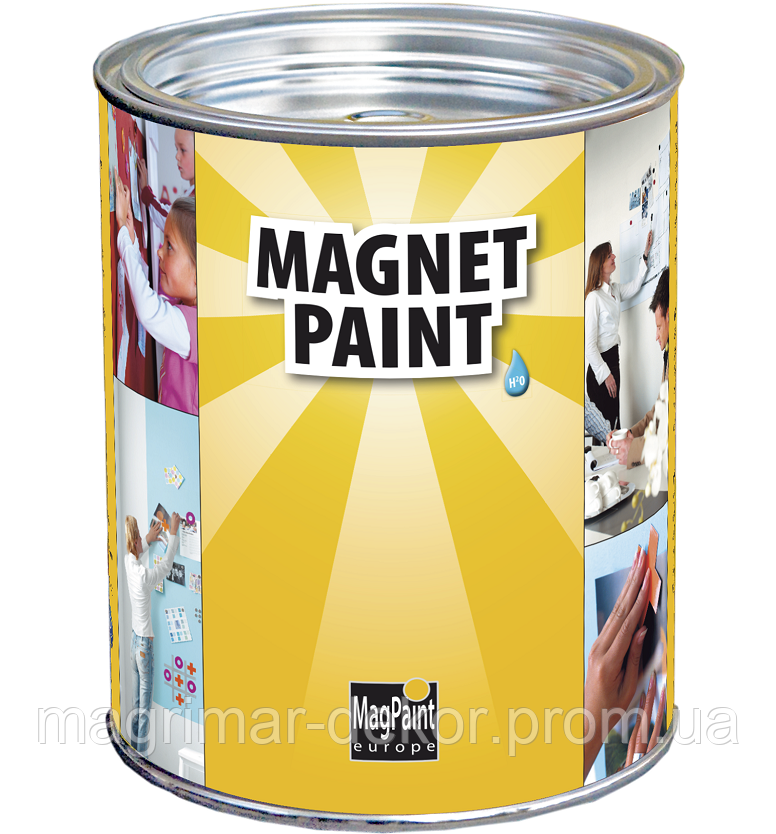 Магнітна фарба Magpaint 1 літр/2 м2.