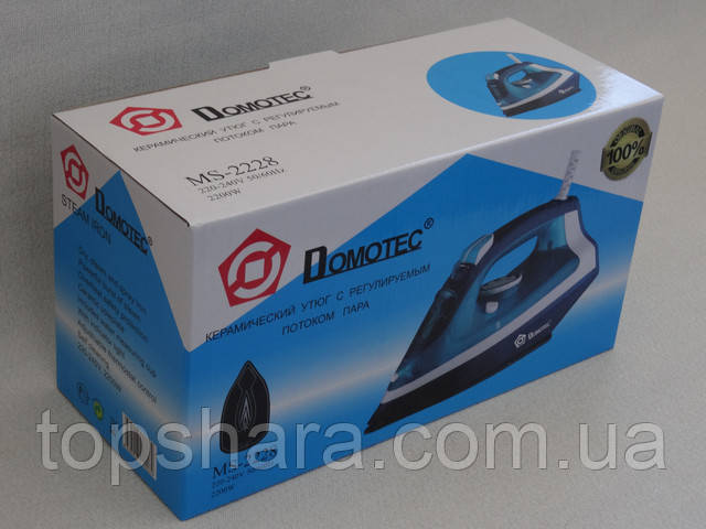 Утюг Domotec MS-2228 керамическая подошва