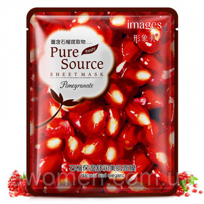 Маска для обличчя Images Pure Source Гранат, 40 г