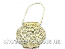 Підсвічник Ліхтарик у стилі Прованс 28х18 см