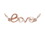 Підвіска - кулон срібна Love, фото 4
