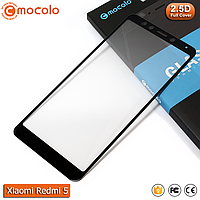 Захисне скло Mocolo Xiaomi Redmi 5 Full cover (Black)