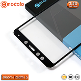 Захисне скло Mocolo Xiaomi Redmi 5 Full cover (Black), фото 5