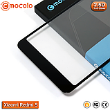Захисне скло Mocolo Xiaomi Redmi 5 Full cover (Black), фото 6