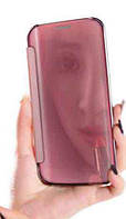 Рожевий хамелеон преміум чохол-книжка Samsung Galaxy S6 Edge