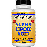 Healthy Origins, Альфа-ліпоєва кислота, 600 мг, 150 капсул