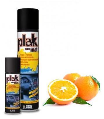 Матовый полироль для пластика ATAS Plak Mat очищает и освежает 600мл. Апельсин - фото 1 - id-p679643131
