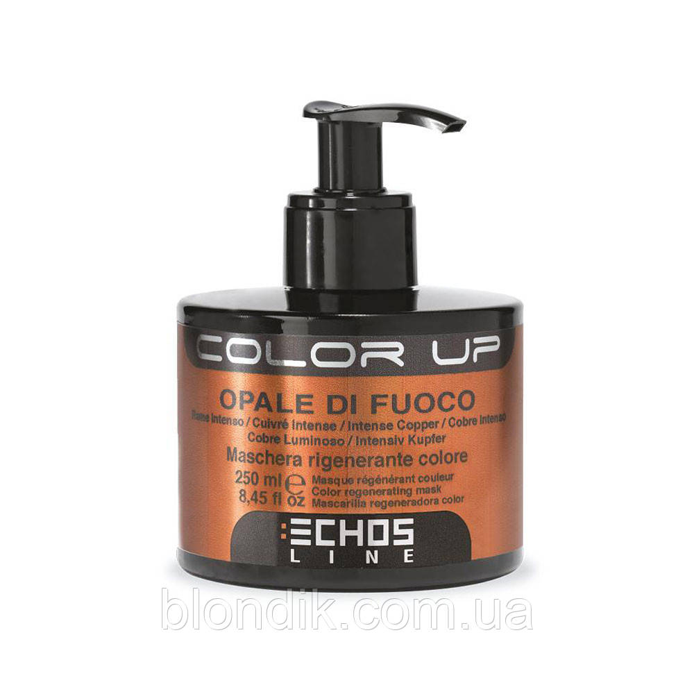 Маска тонирующая COLOR UP (интенсивно-медная) Echosline 250 мл - фото 1 - id-p679649707