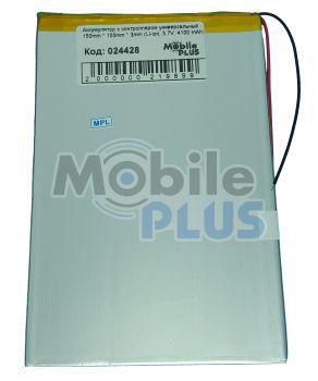 Акумулятор з контролером універсальний 150mm * 105mm * 3mm (Li-ion, 3.7 V, 4100 mAh), фото 1