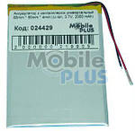 Акумулятор з контролером універсальний 85*60*3 mm (Li-ion, 3.7V, 2000 mAh)
