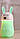 Зволожувач повітря SUNROZ Rabbit Портативний зволожувач повітря Кролик, LED, USB, 180 мл, Зелений (SUN0273), фото 3