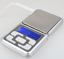 Цифрові портативні кишенькові ваги Pocket Scale MH-500, Ваги ювелірні на 500 грам