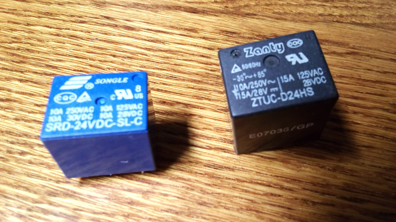 Реле SRD-24VDC-SL-C (аналог ZTUC-D24HS) 24VDC. 10A; 250V. (ID#679686622 ...