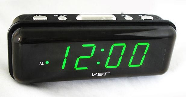Настільні електронні LED годинник VST 738, фото 1